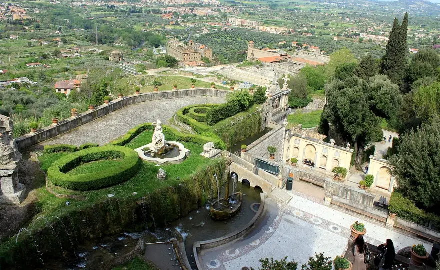 Villa d'Este Tivoli - Visiter les jardins et fontaines sans rien rater