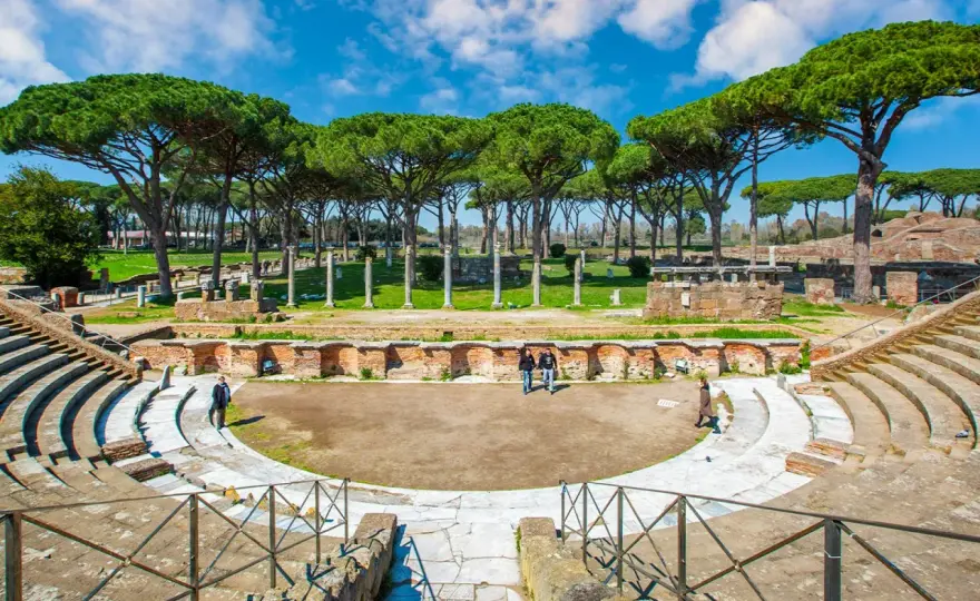 Rome - Ostia Antica: Le trajet le plus simple et rapide