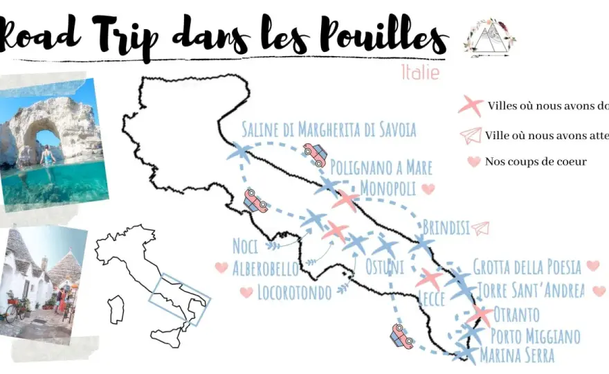 Les Pouilles en 7 à 14 jours - itinéraire, plages et villages