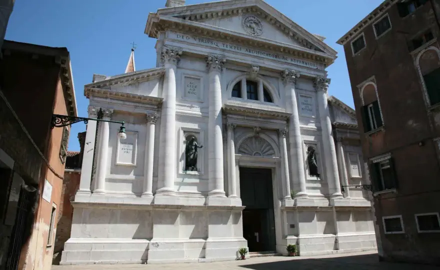 San Francesco della Vigna - Façade palladienne à Venise